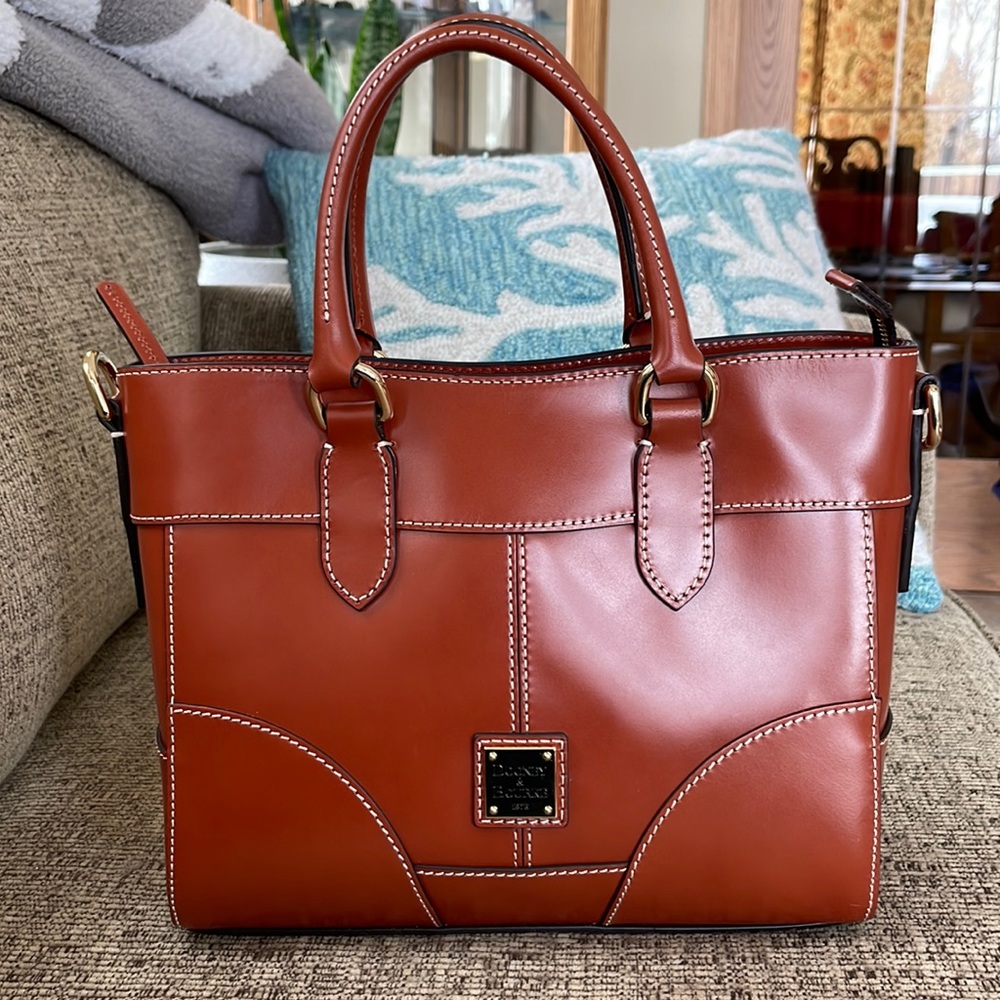 Dooney and Bourke Smooth Leather Beacon Mila Tote